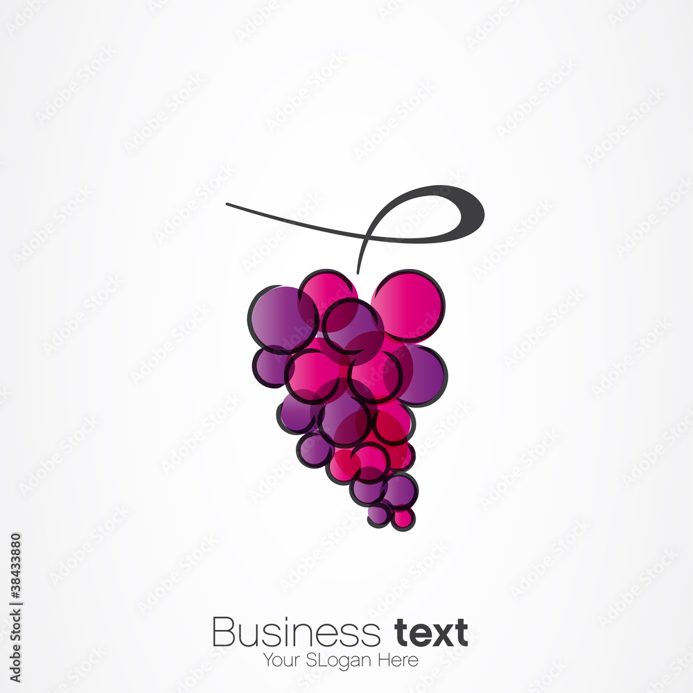 logo raisin Stock Vector Adobe Stock