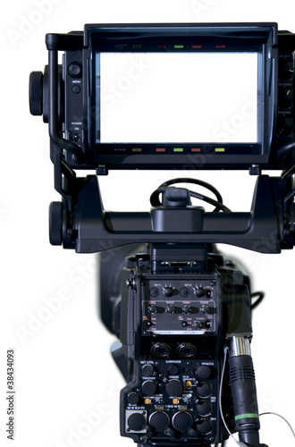 TV professional cameras viewfinder