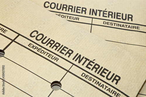 courrier intérieur enveloppes