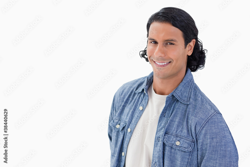 Close-up of a men smiling Close-up of a men smiling