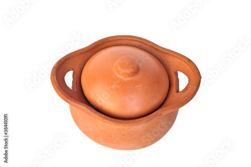 Wallpaper Mural Clay pot isolated on white background Torontodigital.ca