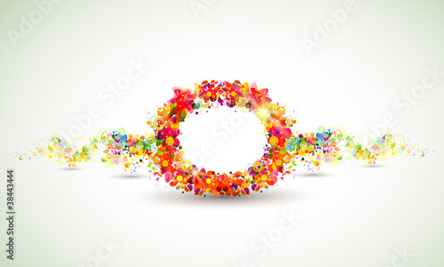 background with abstract elements