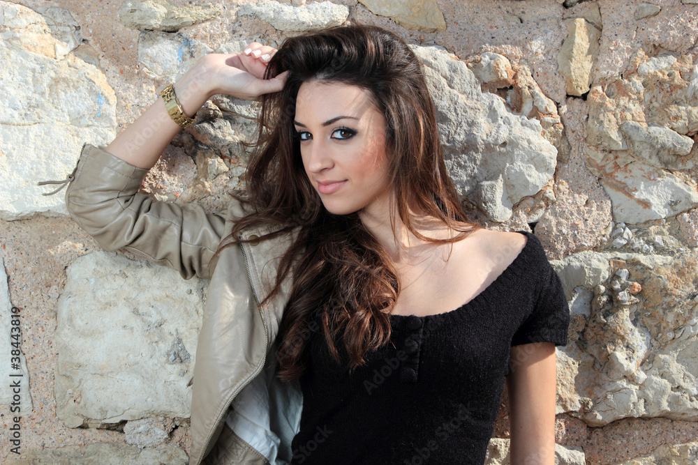 portrait of a beautiful young woman portrait of a beautiful young woman
