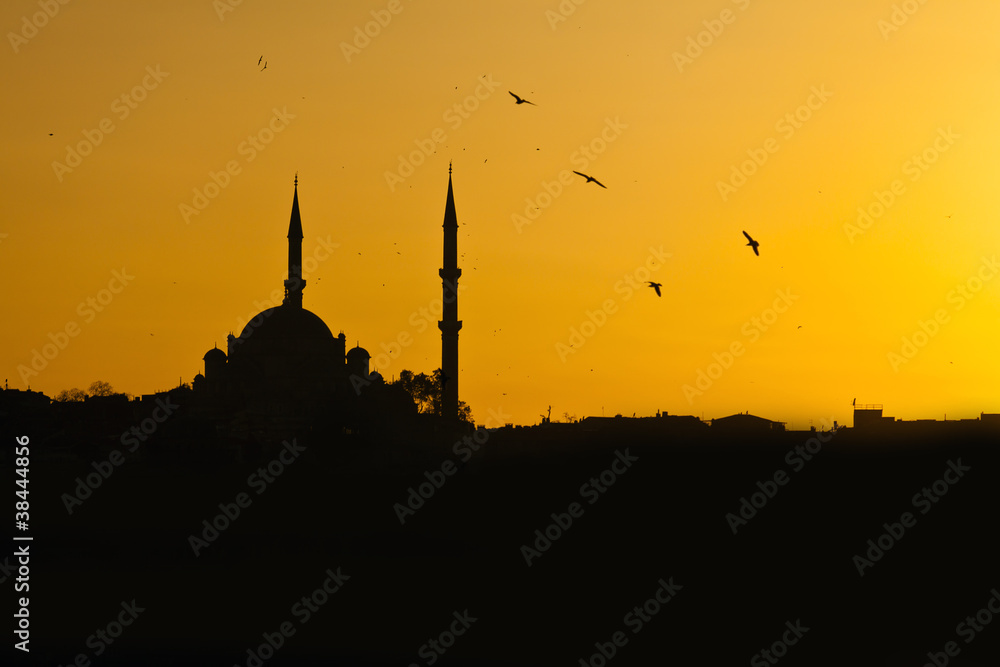 Mosque Sunset