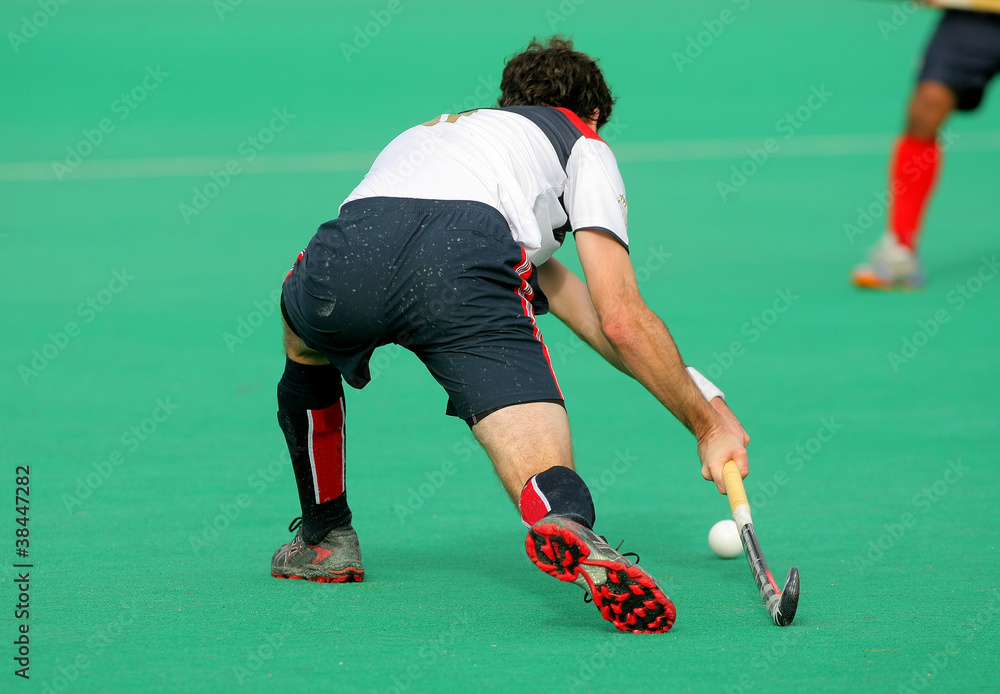 Fototapeta premium Hockey Jugador