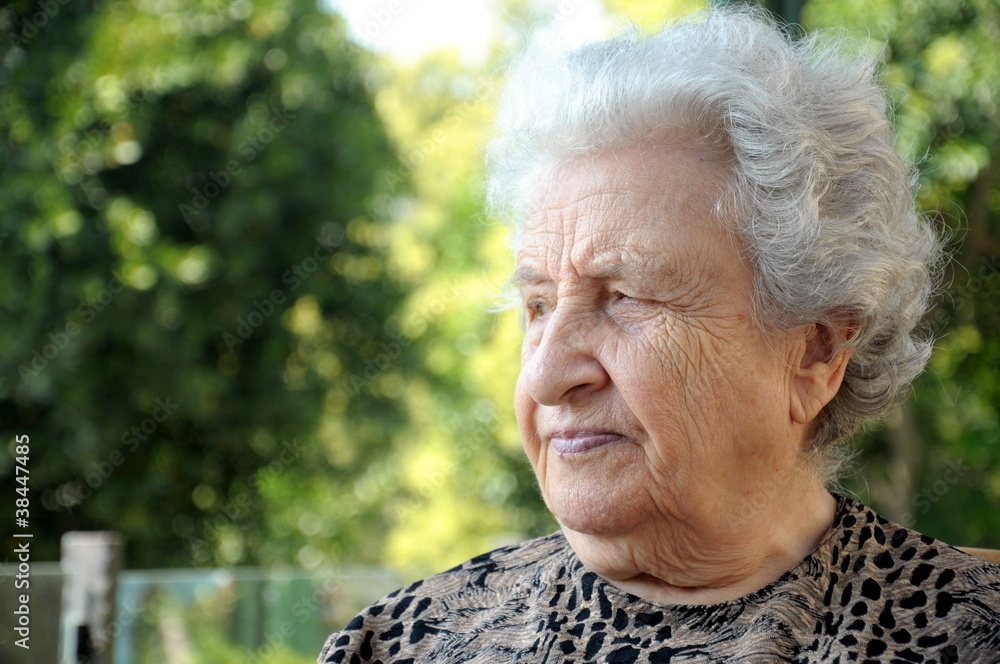 portrait of a senior woman portrait of a senior woman