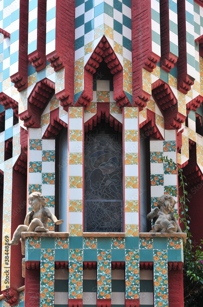 Naklejka premium Casa Vicens by Gaudi