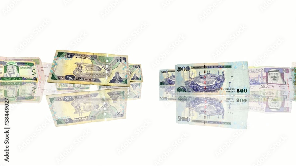 Saudi money in different value Saudi money in different value