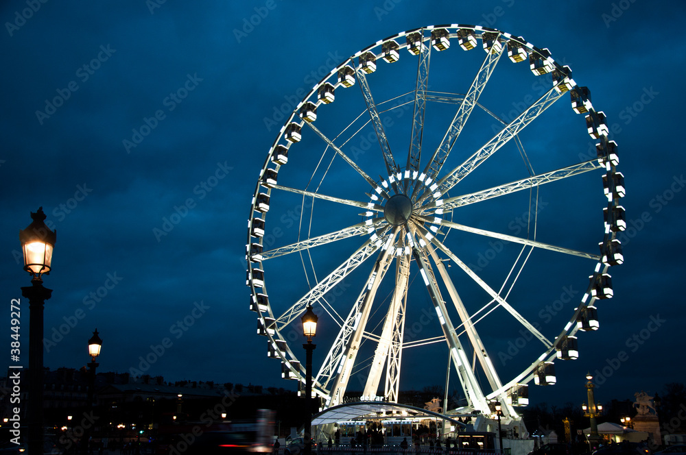 grande roue place de la Concorde à Paris