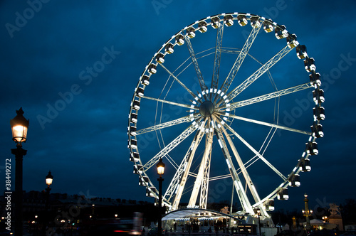 grande roue place de la Concorde à Paris