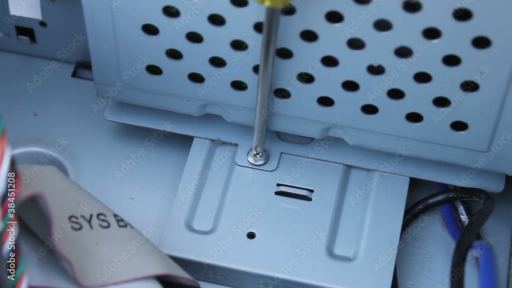 Removing Screw In Computer Case Removing Screw In Computer Case
