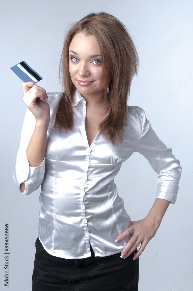 Fototapeta premium Purchases by credit card