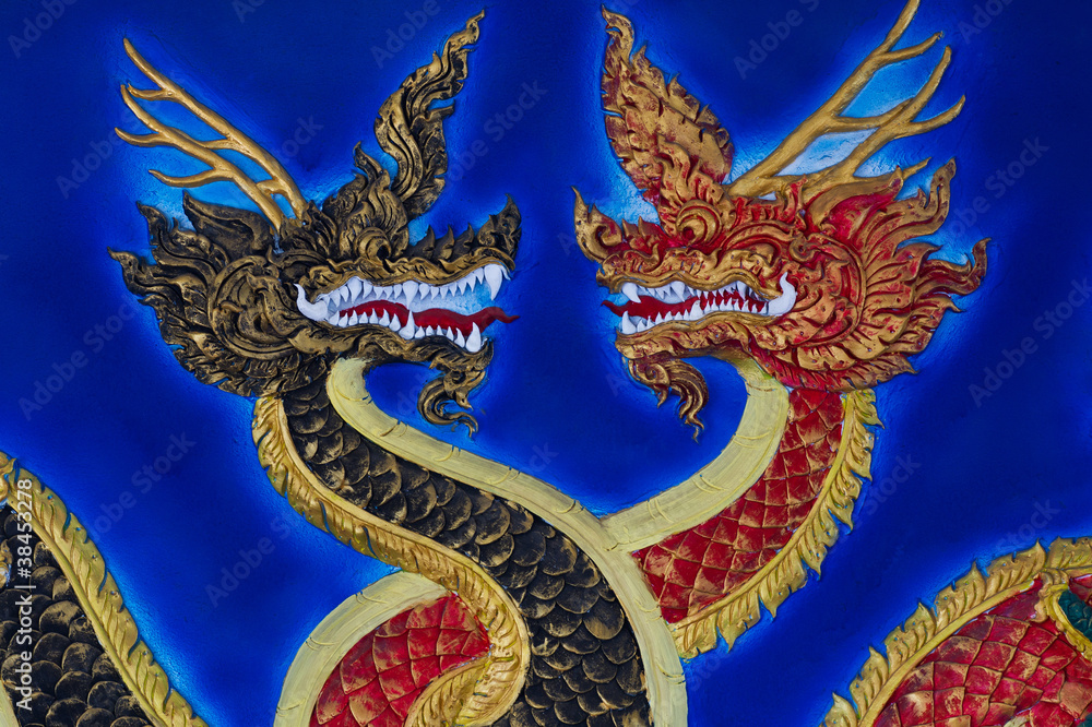 Fototapeta premium Dragon statue