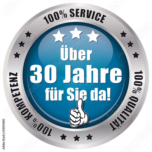Über 30 Jahre für Sie da! - Button