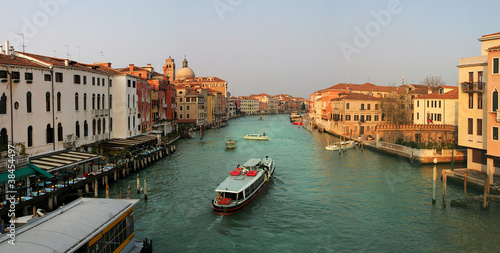 Panoramic view on Grand Canal.