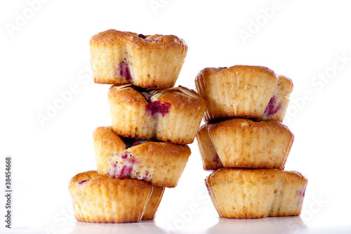 Foto muffins à la framboise