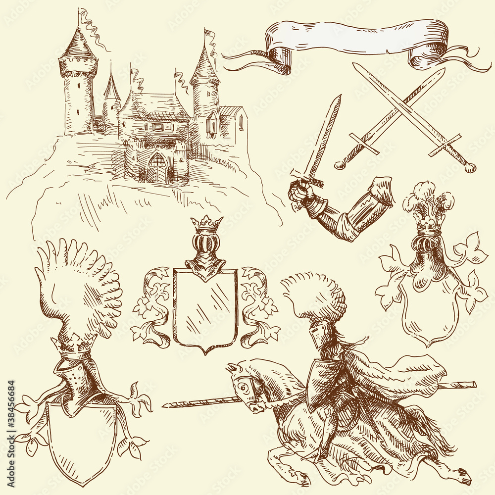 Obraz premium medieval collection