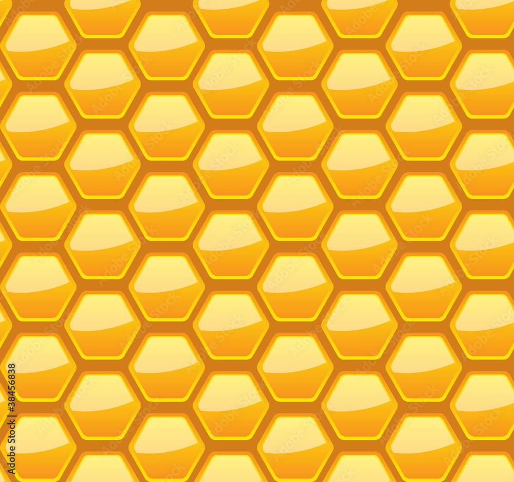 Seamless honeycomb for your design Seamless honeycomb for your design