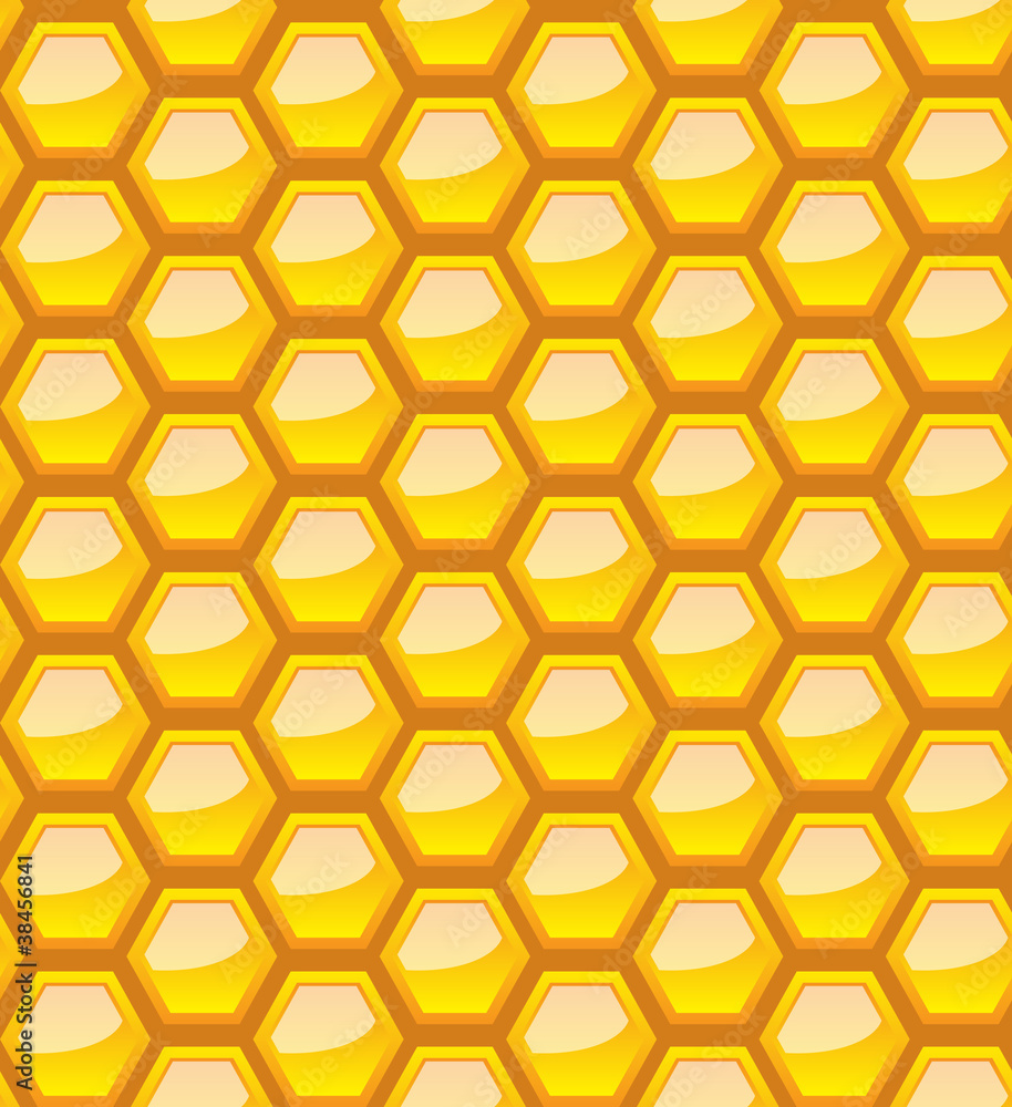 Seamless honeycomb for your design Seamless honeycomb for your design