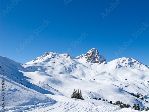 Winter in alps