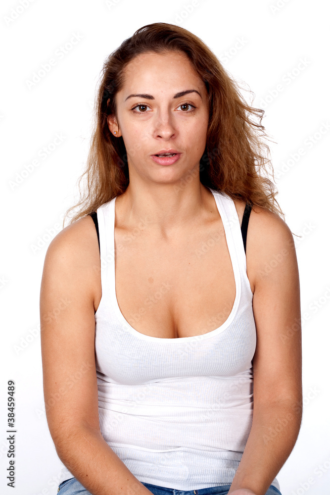 woman, portrait, studio, emotion woman, portrait, studio, emotion