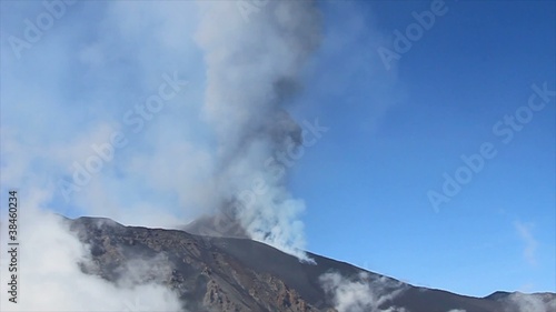 eruption etna photo