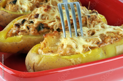 Gratin de pommes de terre farcies
