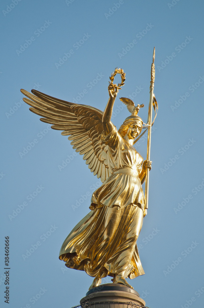 Fototapeta premium The Siegessaule at Berlin, Germany