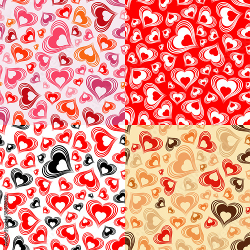 Valentines Day Seamless Pattern