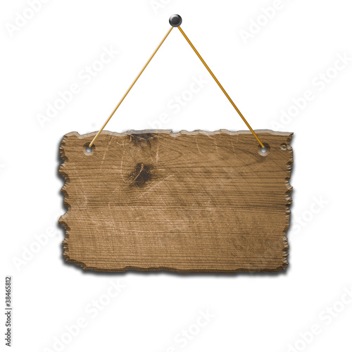 altes Holz Schild