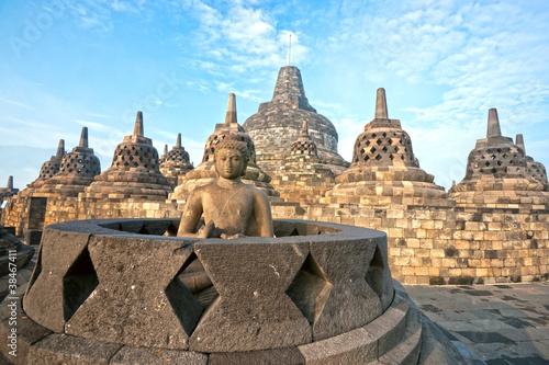 Borobudur Temple, Yogyakarta, Java, Indonesia.