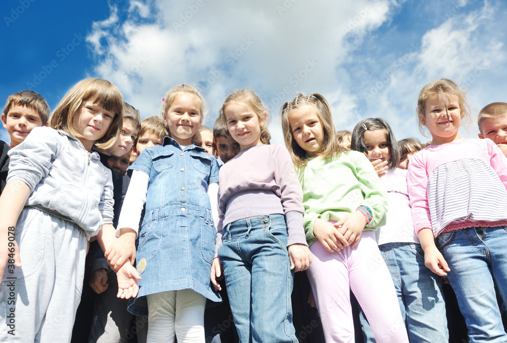 Obraz premium preschool kids