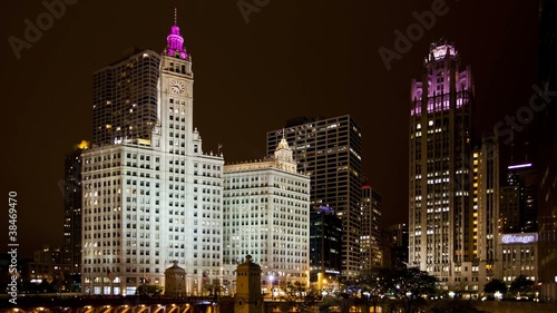 Timelapse Chicago Michigan Ave