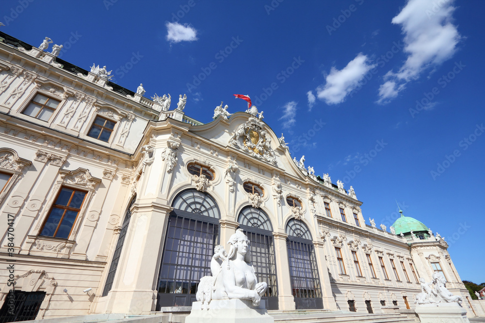 Vienna - Belvedere palace