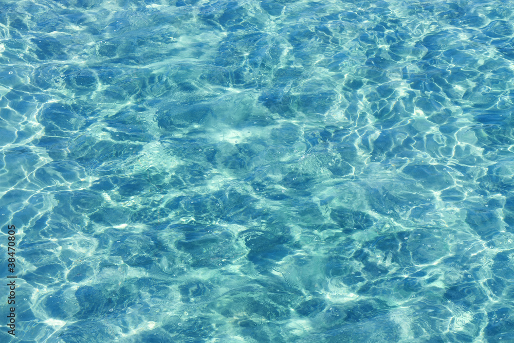 Fototapeta premium Reflections in pool water