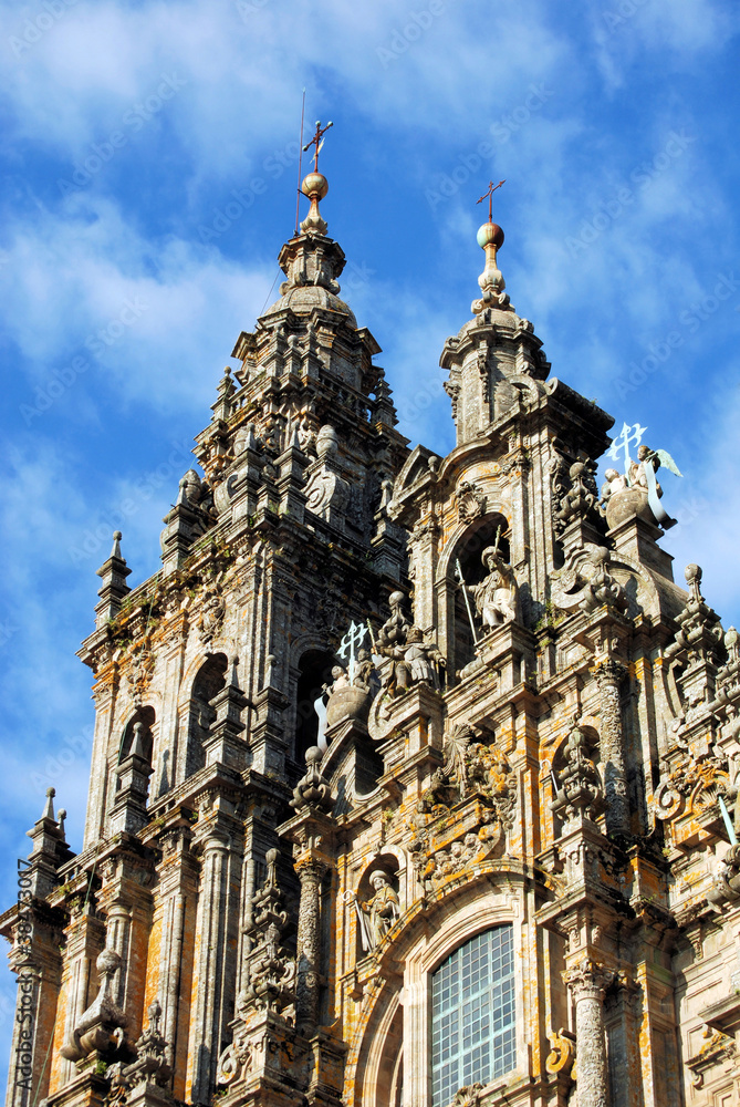Santiago de Compostela Cathedral , Galicia, Spain