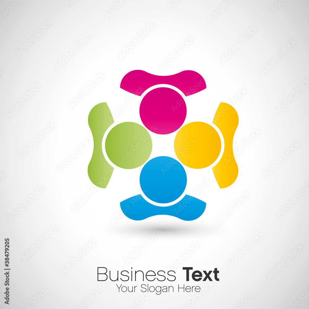 Obraz premium logo business