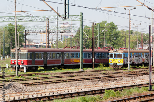 Electric multiple unit train photo