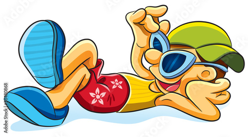 Relaxing Summer Boy
