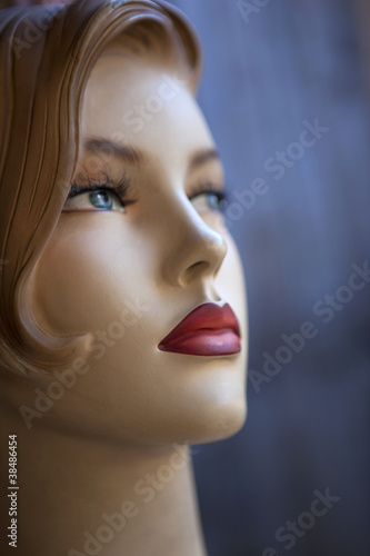 Fotografie Femme, féminin, mode, mannequin, top model, visage