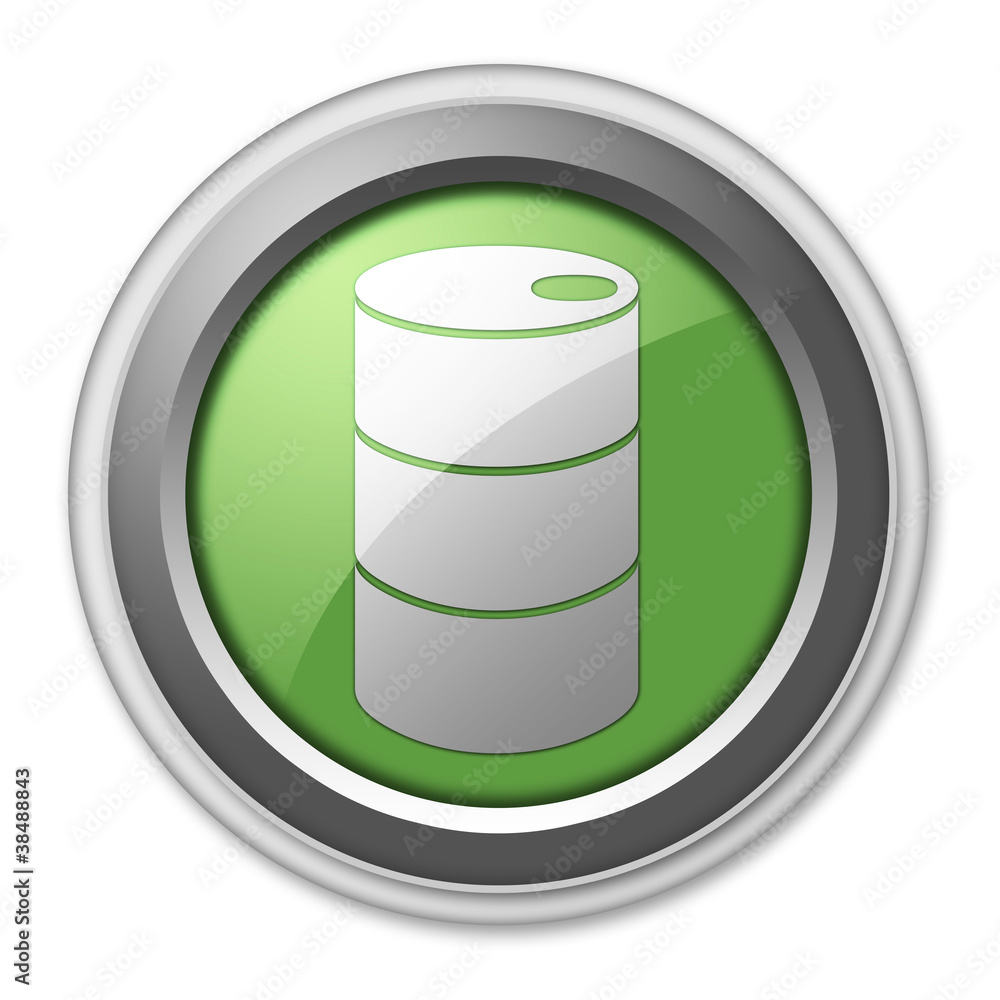 Green 3D Style Button Green 3D Style Button