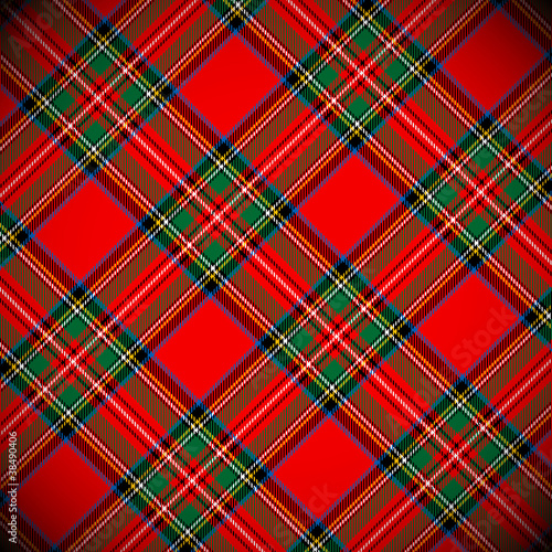 Tartan vector background