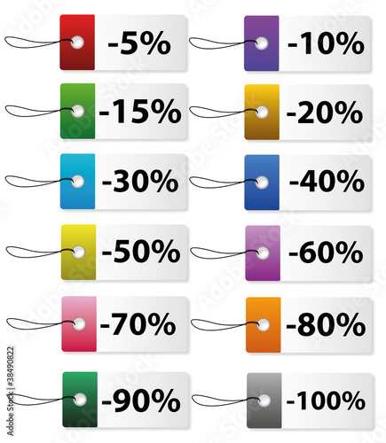 Discount labels