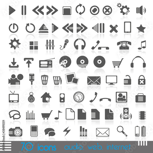 70 icons