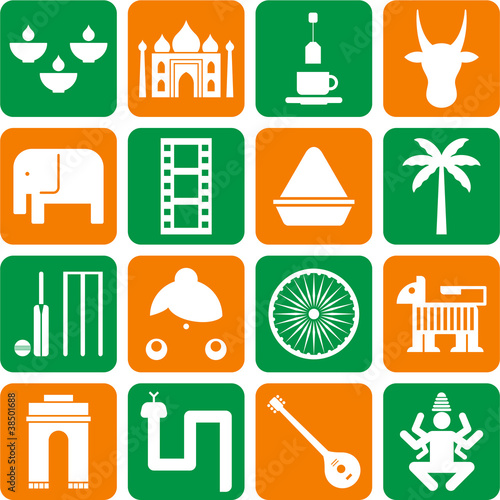 India pictograms