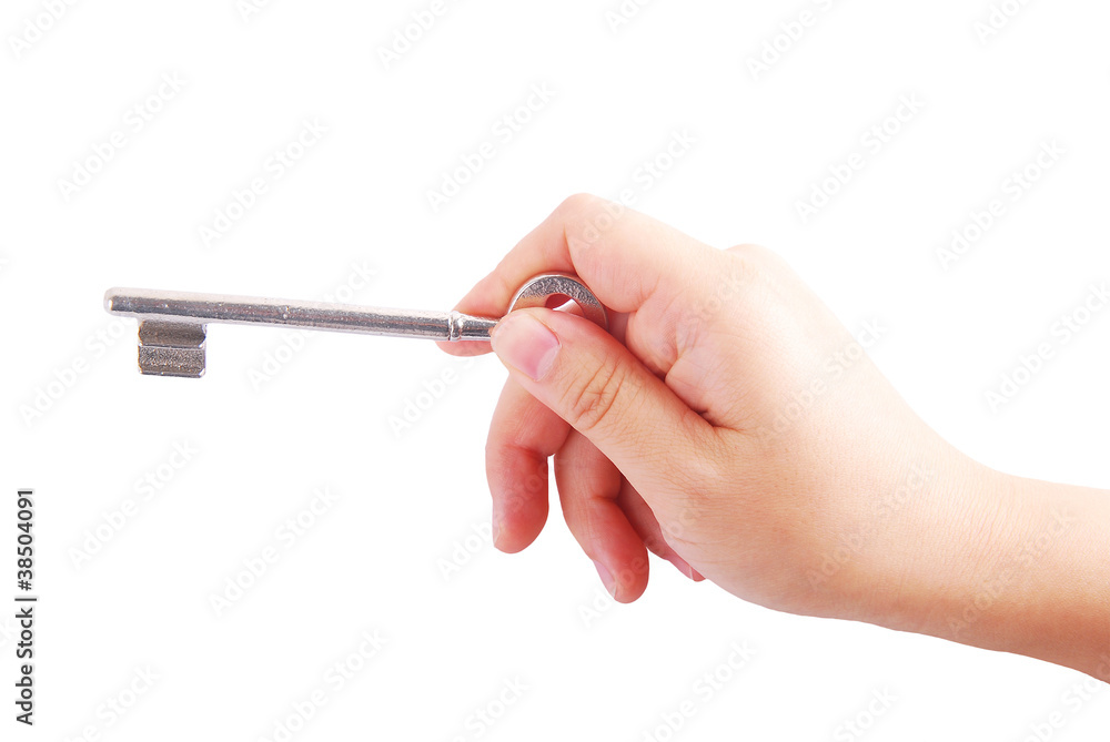 key in the hand key in the hand