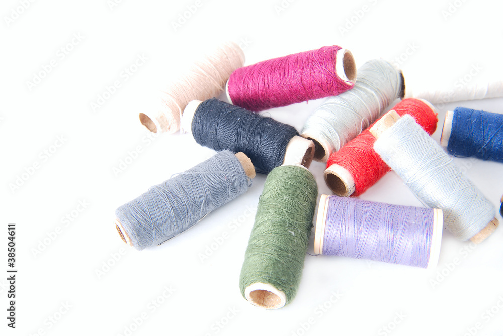 colorful bobbins colorful bobbins