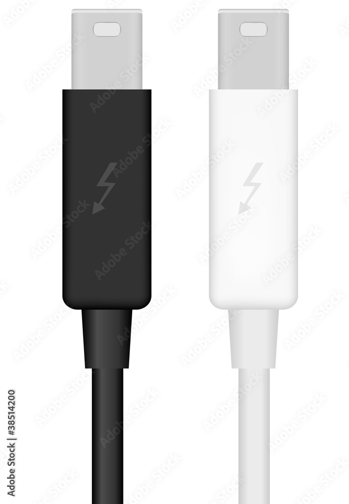 Fototapeta premium Thunderbolt Cable