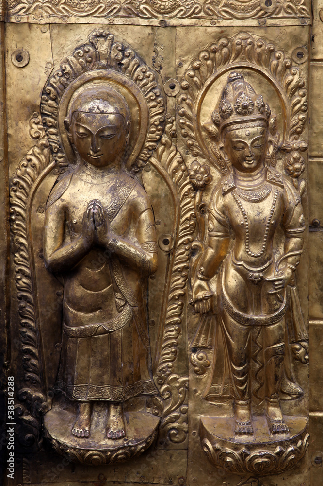 Sculpture of Hindu gods Sculpture of Hindu gods