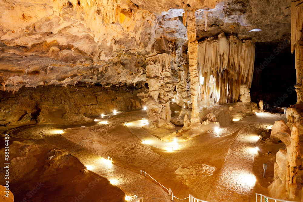 Naklejka premium cango caves in Oudtshoorn, South Africa